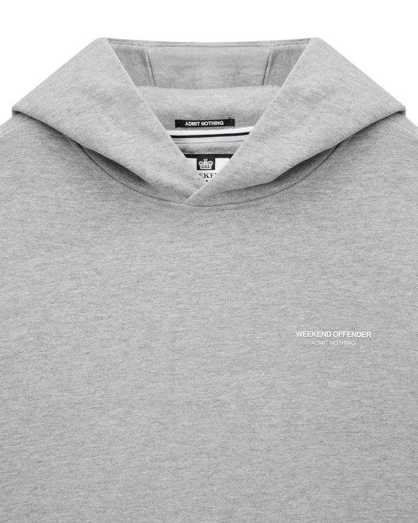 Pares Hoodie Grau meliert/Ghost