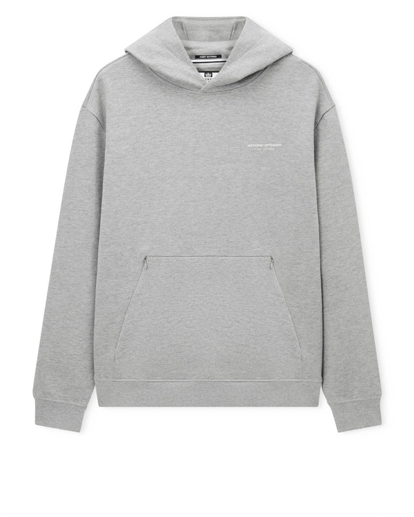 Pares Hoodie Grau meliert/Ghost