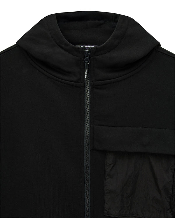 Daponte Hoodie Black