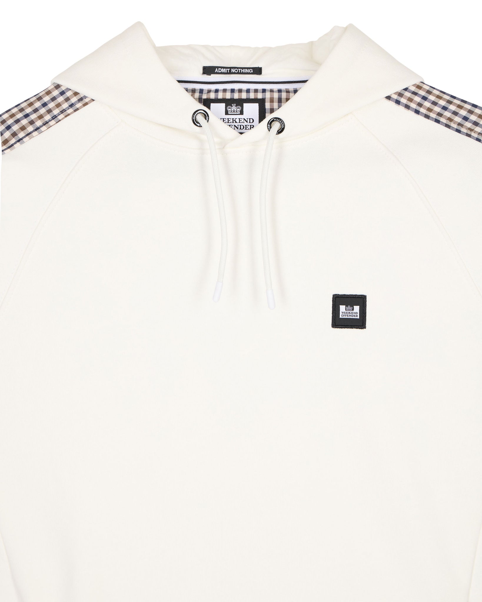 Lo Sung Hoodie Winter White/House Check