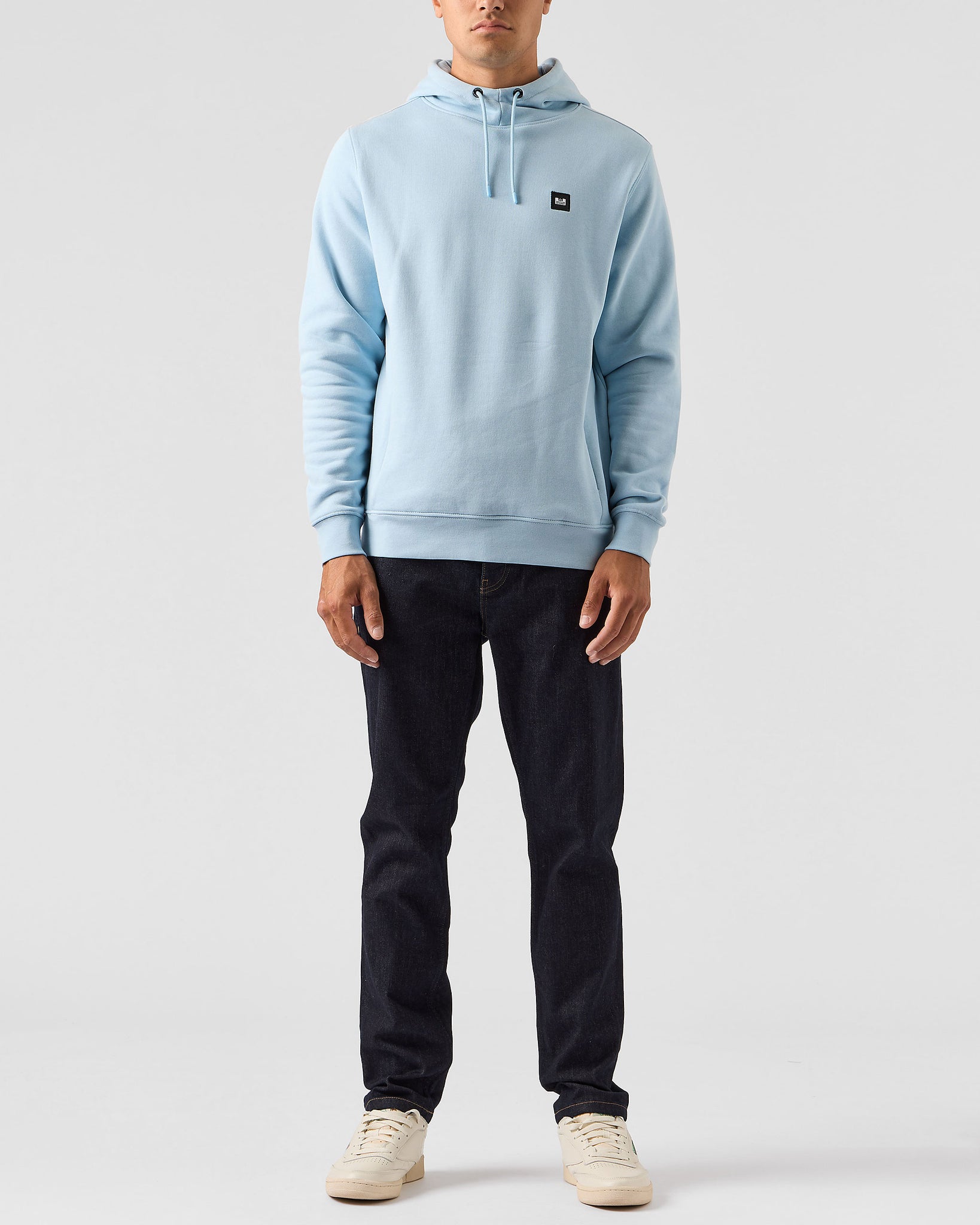 Ribbe Hoodie Winter Sky Blue