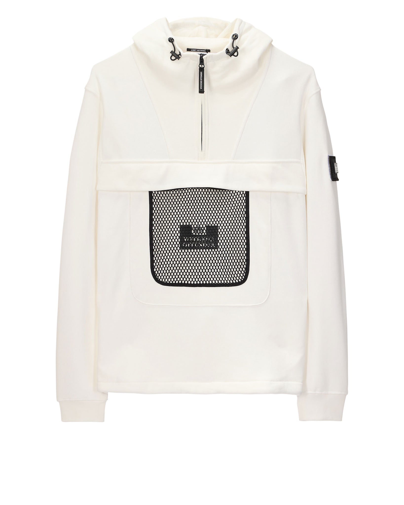 Tanzmann Mesh Pocket Hoodie Winter White