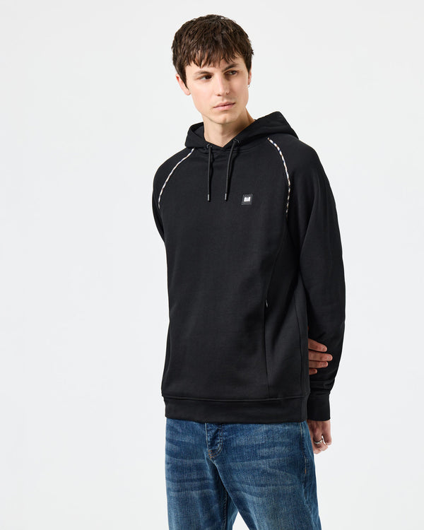 Heidfeld Hoodie Black/Mid House Check