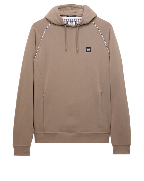 Heidfeld Hoodie Mocha Brown/Mid House Check