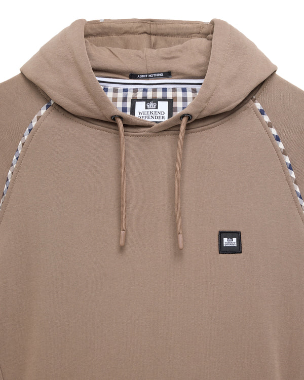 Heidfeld Hoodie Mocha Brown/Mid House Check