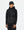 Daponte Zip Through Hoodie Black