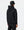 Daponte Zip Through Hoodie Black