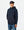 Daponte Zip Through Hoodie Navy