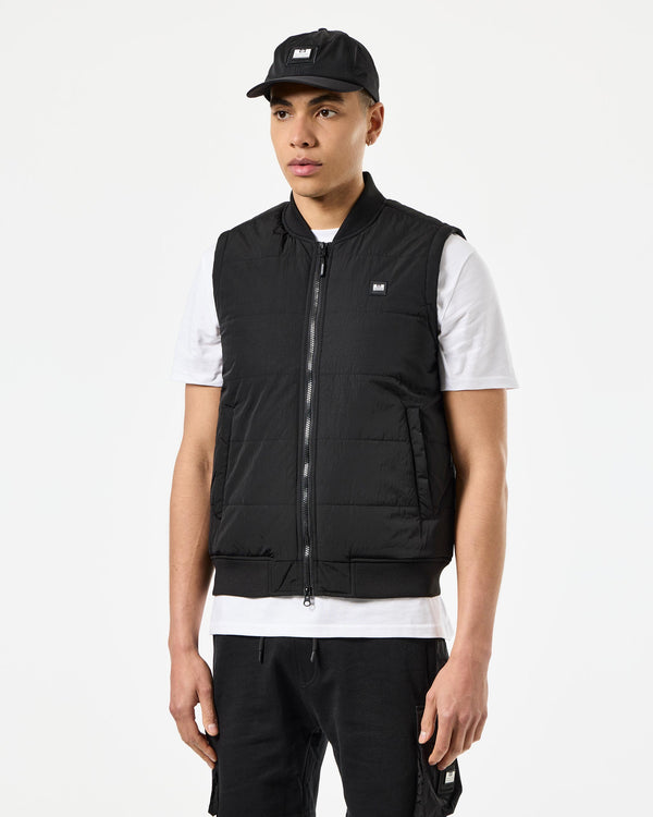 Saharun Gilet Black