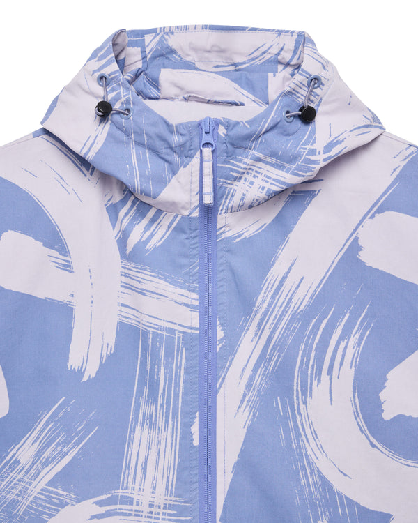 Technician Camo Windbreaker Jacket Cornflower Blue