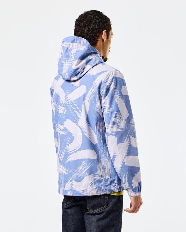 Technician Camo Windbreaker Jacket Cornflower Blue