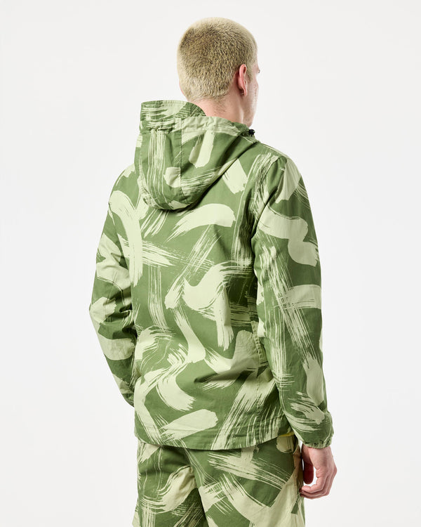 Technician Camo Windbreaker Jacket Sapling Green