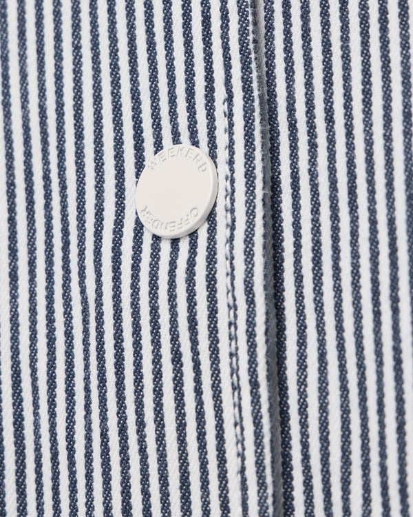 Sant Antoni Coach Jacket Ticking Stripe