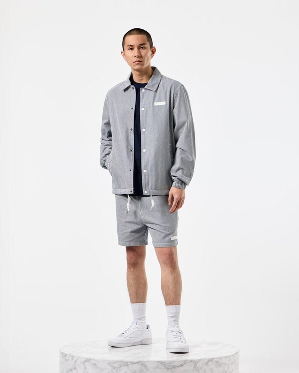 Sant Antoni Coach Jacket Ticking Stripe