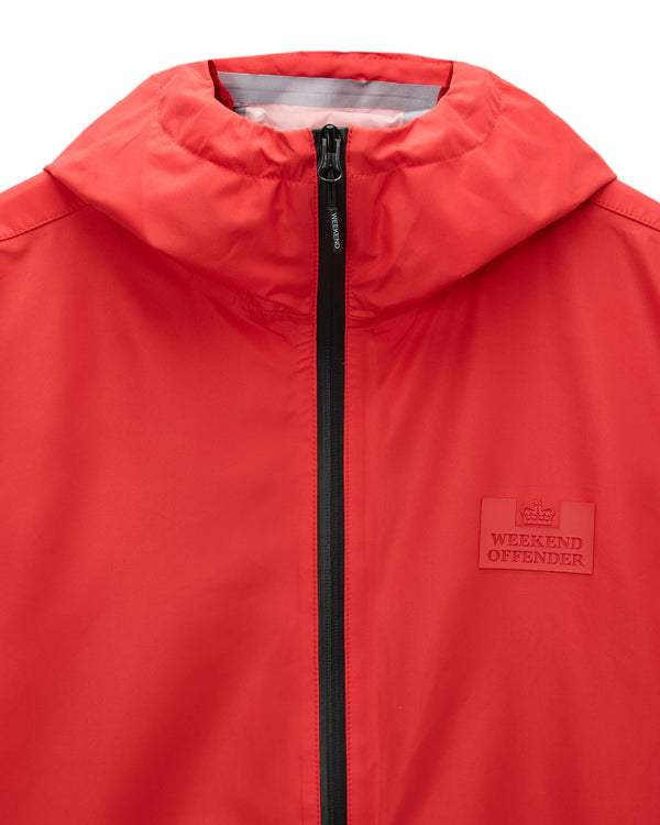 Football + Festivals Waterproof Pack Away Jacket Watermelon