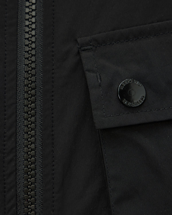 Temara Technical Windbreaker Jacket Black