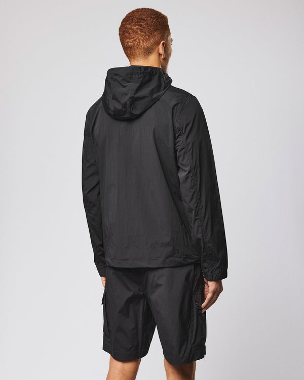 Temara Technical Windbreaker Jacket Black