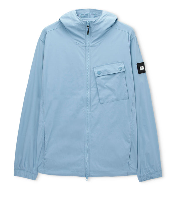Temara Technical Windbreaker Jacket Blue Tourmaline