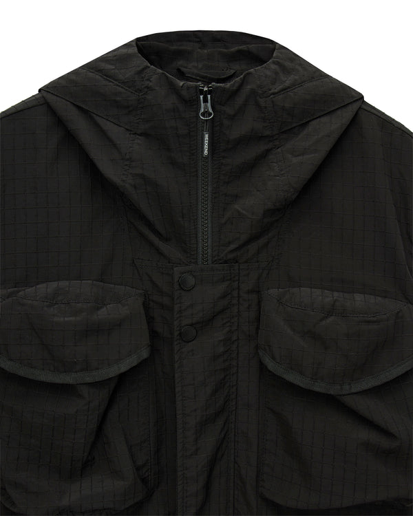 Plus Size - Cotoca Ripstop Field Jacket Black