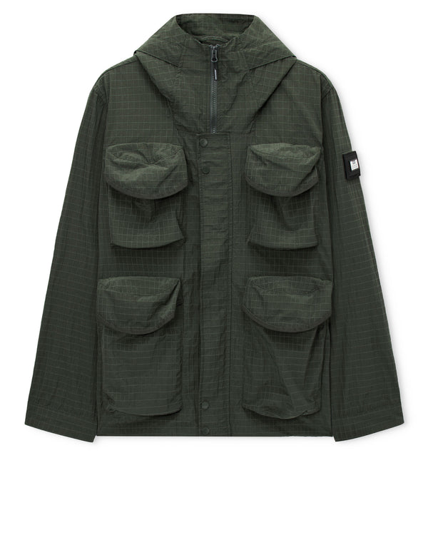 Cotoca Ripstop Field Jacket Black Forest Green