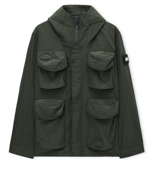 Cotoca Ripstop Field Jacket Black Forest Green