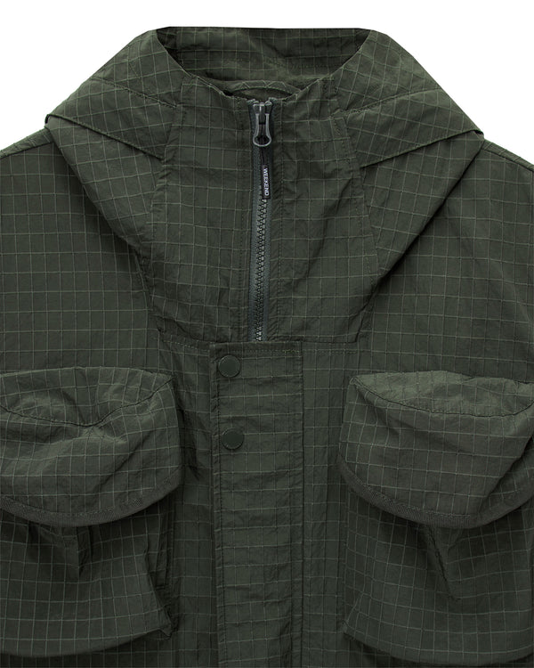 Cotoca Ripstop Field Jacket Black Forest Green