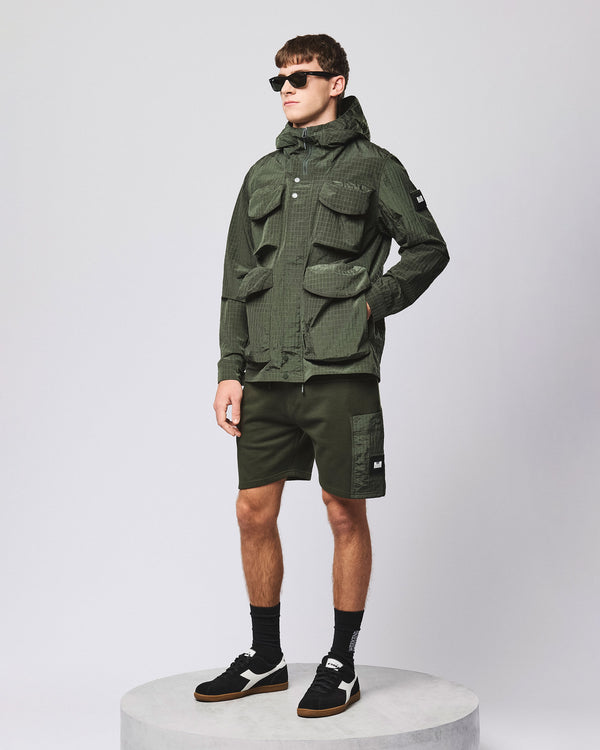 Cotoca Ripstop Field Jacket Black Forest Green