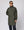 Algiers Longline Mac Black Forest Green