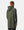 Algiers Longline Mac Black Forest Green