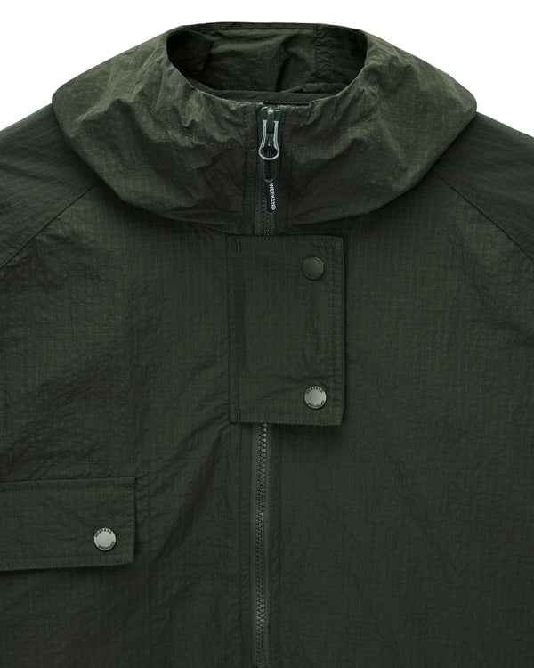 Giacca Zeralda nera verde foresta