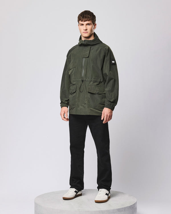 Giacca Zeralda nera verde foresta