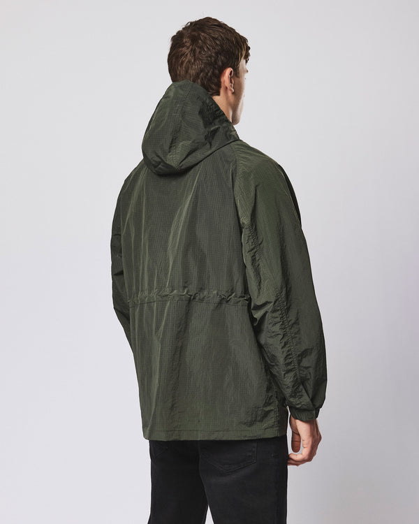 Giacca Zeralda nera verde foresta