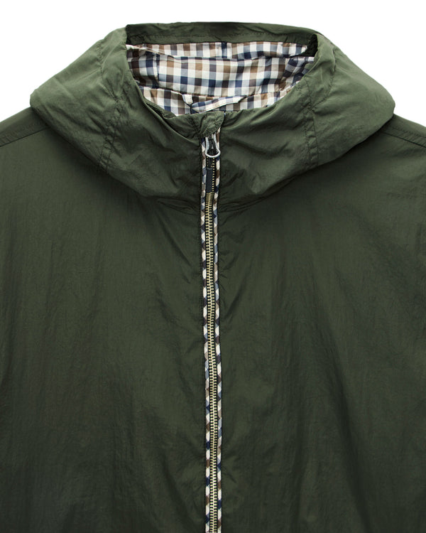 Giacca a vento Campania Nero Verde Foresta