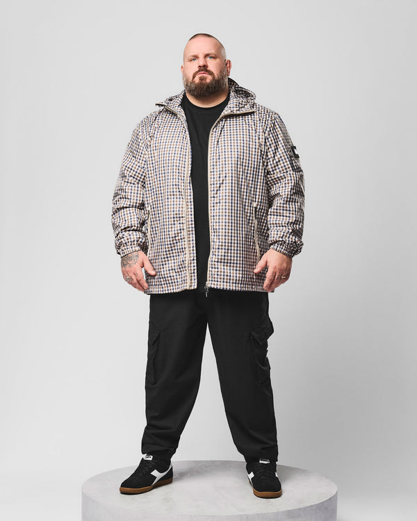 Plus Size - Campania Windbreaker Jacket Mid House Check