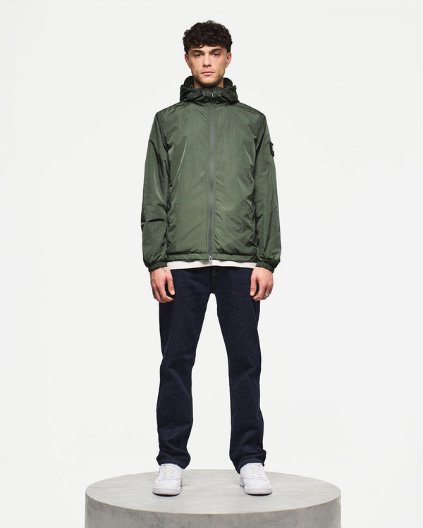 Technician Fleece Lined Jacket Black Forest Green