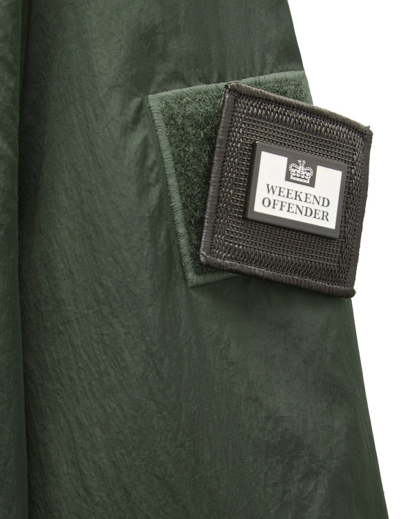 Technician Fleece Lined Jacket Black Forest Green