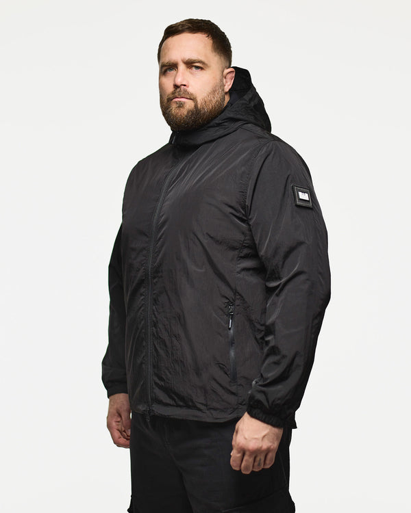 Plus Size - Technician Fleece Lined Jacket Black
