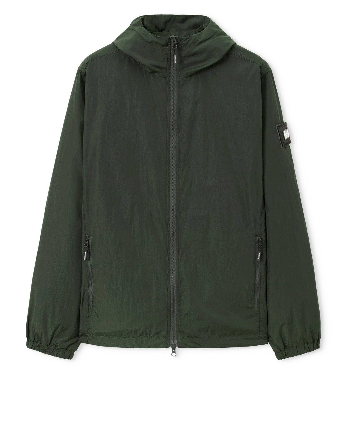 Technician Fleece Lined Jacket Black Forest Green
