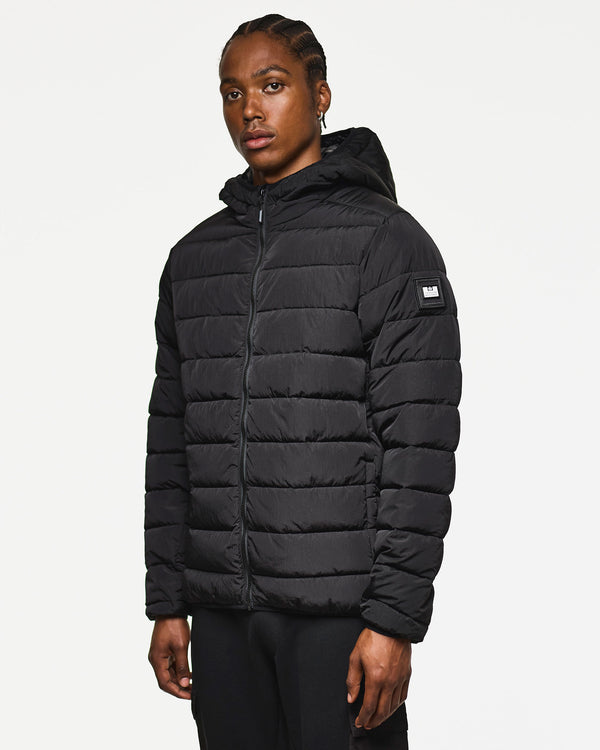 La Guardia Puffer Jacket Black