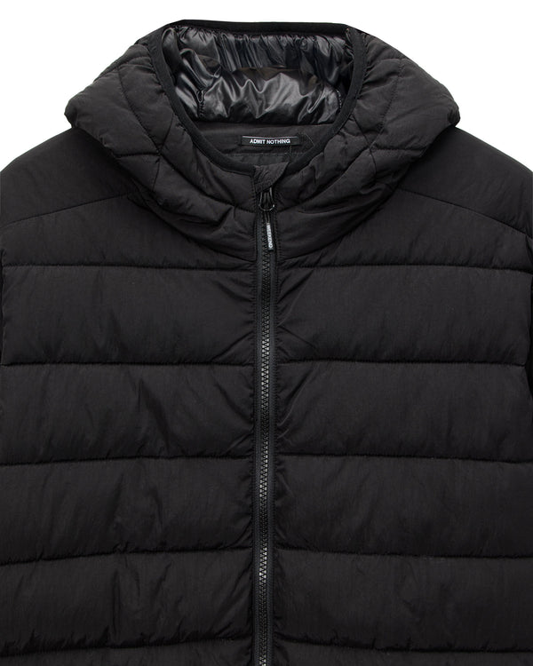 Plus Size - La Guardia Puffer Jacket Black