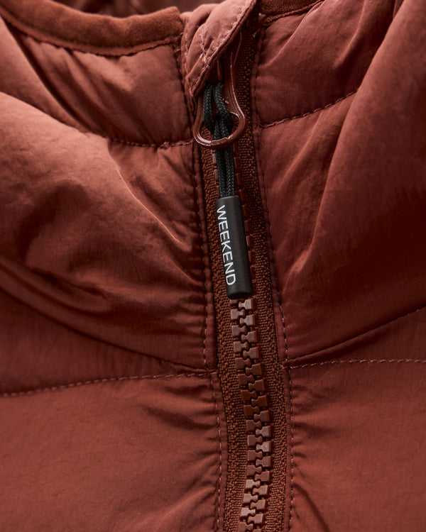 La Guardia Puffer Jacket Clay