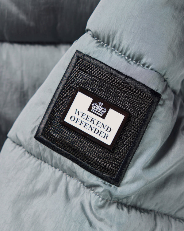 Kids La Guardia Puffer Jacket Porpoise Grey