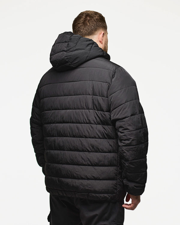Plus Size - La Guardia Puffer Jacket Black