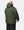 Plus Size - La Guardia Puffer Jacket Black Forest Green