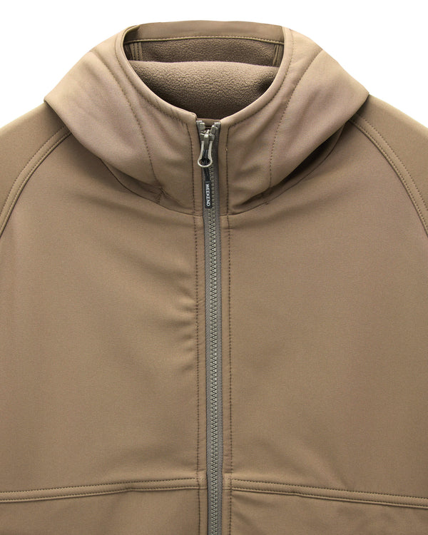 Sulta Softshell Bomber Jacket Tobacco Brown