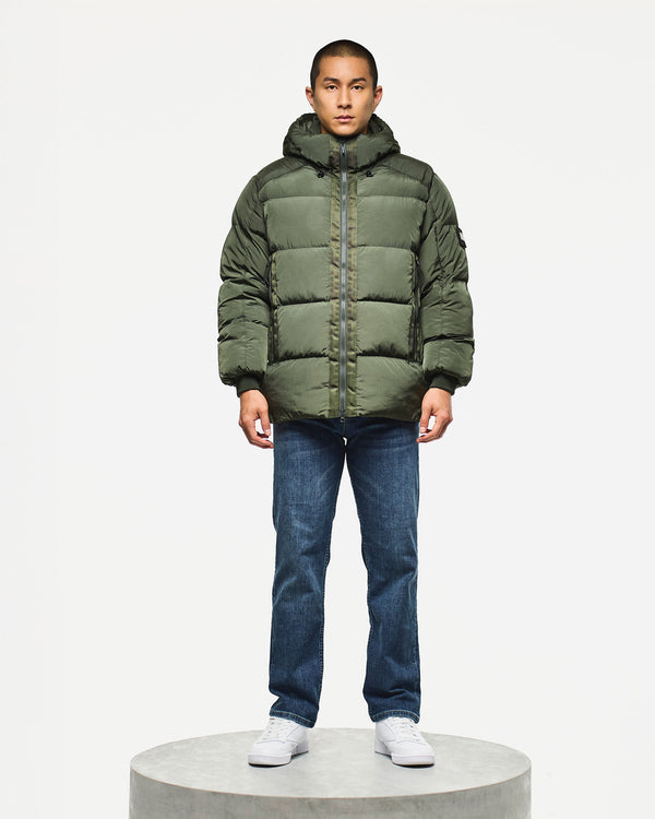 Amsterdam Primaloft Jacket Black Forest Green