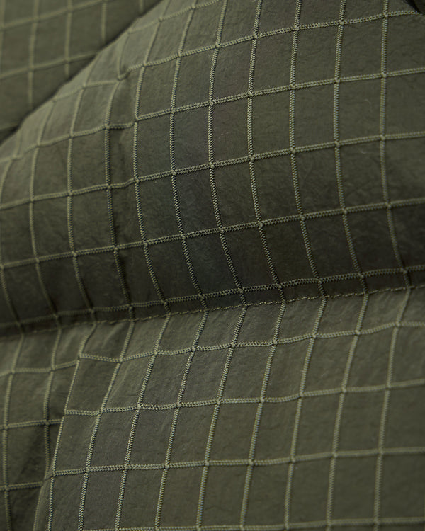 Lombardo Longline Primaloft Jacket Black Forest Green