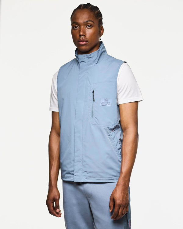 Satriani Gilet Blue Shadow