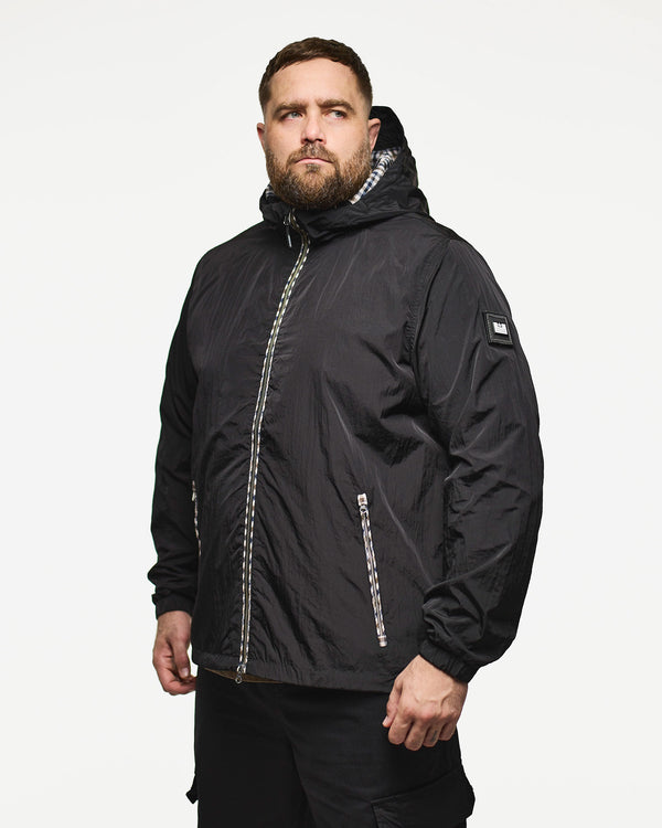 Plus Size - Campania Windbreaker Jacket Black