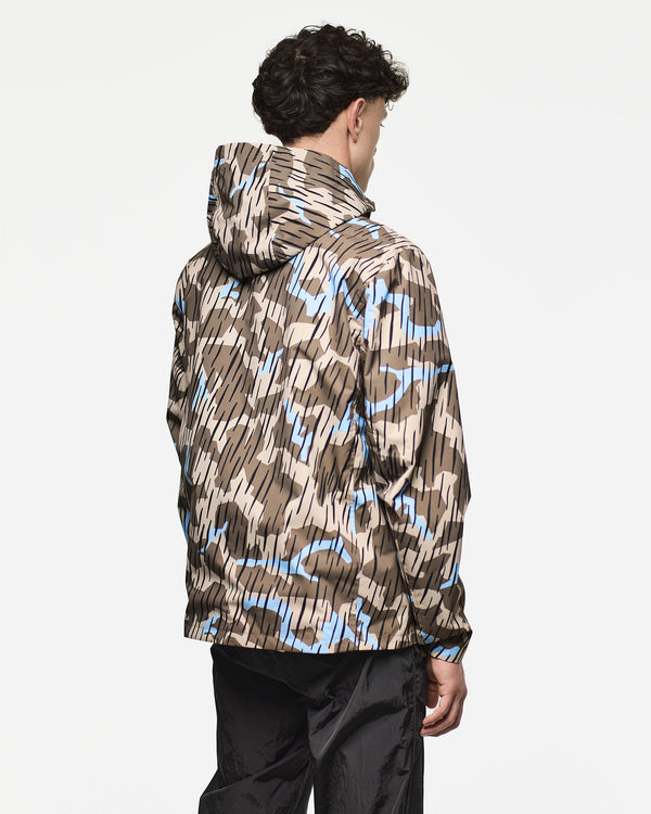 Mercury Camo Reversible Jacket Tobacco Brown